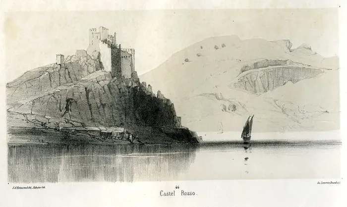 Framed Print : Castel Rosso Framed Print : Castel Rosso