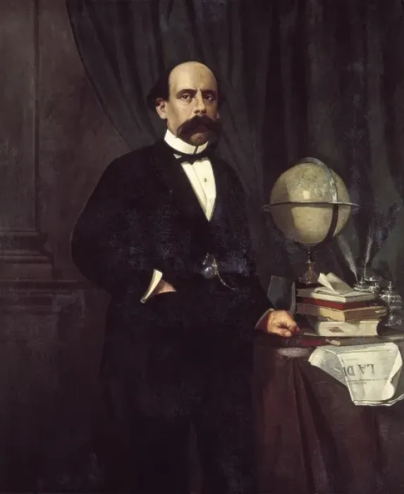 Framed Print : CASTELAR, Emilio (1832-1899). Spanish republican Framed Print : CASTELAR, Emilio (1832-1899). Spanish republican