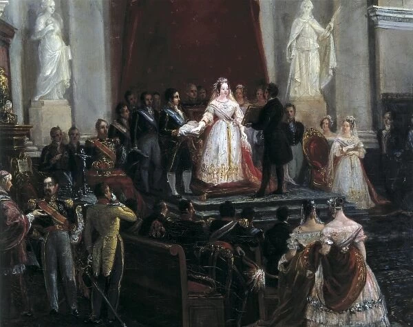 CASTELARO PEREA, Jos頨1801-1873). Isabella II