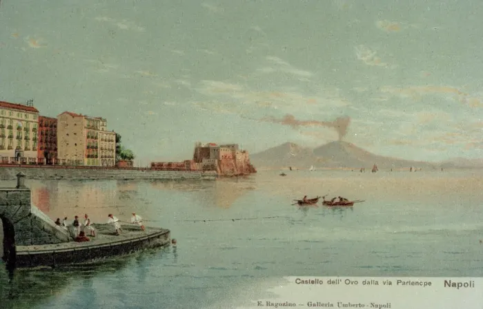 Framed Print : Castello dell Ovo, Naples, Italy