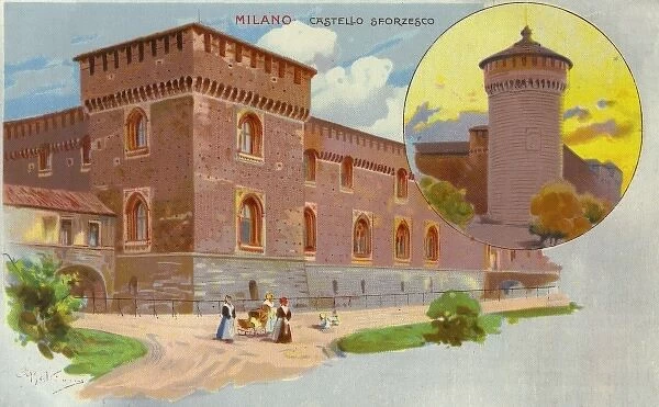 Castello Sforzesco - Milan - Italy