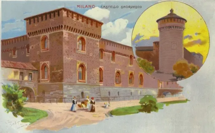 Framed Print : Castello Sforzesco - Milan - Italy Framed Print : Castello Sforzesco - Milan - Italy