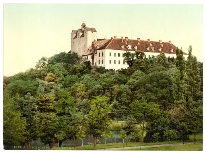 Framed Print : The castle, Ballenstedt, Hartz, Germany Framed Print : The castle, Ballenstedt, Hartz, Germany