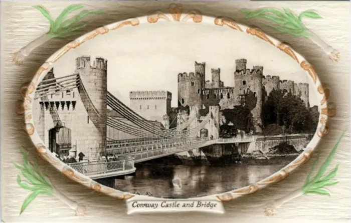 Framed Print : Castle & Bridge, Conway, Gwynedd Framed Print : Castle & Bridge, Conway, Gwynedd