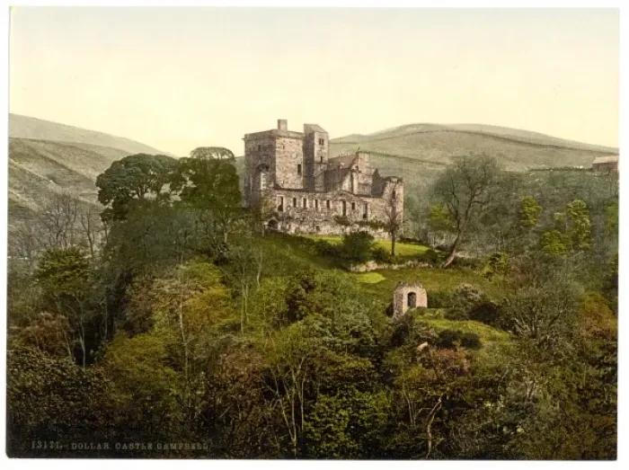 Framed Print : Castle Campbell, Dollar, Scotland Framed Print : Castle Campbell, Dollar, Scotland