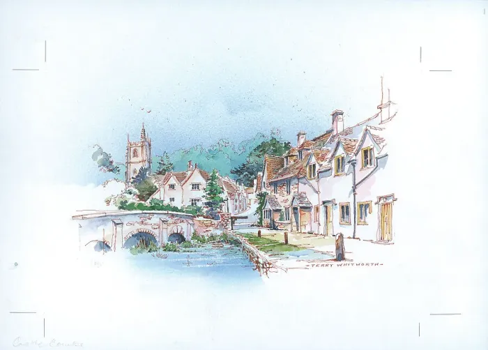 Framed Print : Castle Combe Framed Print : Castle Combe