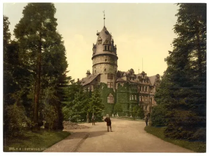 Framed Print : The castle, Detmold, Lippe, Germany Framed Print : The castle, Detmold, Lippe, Germany