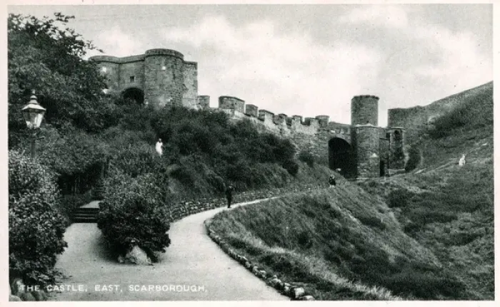 Framed Print : Castle East, Scarborough, Yorkshire Framed Print : Castle East, Scarborough, Yorkshire