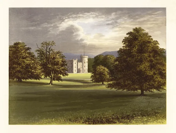 Framed Print : Castle Forbes, Aberdeenshire, Scotland Framed Print : Castle Forbes, Aberdeenshire, Scotland