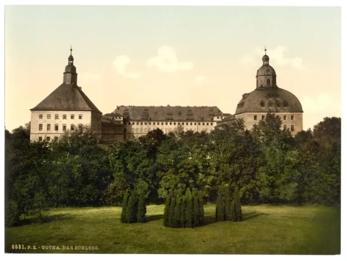 Framed Print : The castle, Gotha, Thuringia, Germany Framed Print : The castle, Gotha, Thuringia, Germany