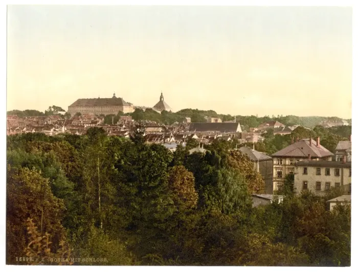 Framed Print : The castle, Gotha, Thuringia, Germany Framed Print : The castle, Gotha, Thuringia, Germany