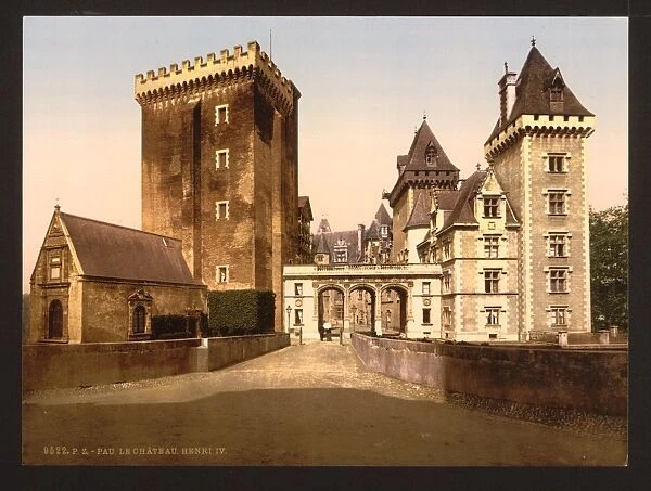The castle of Henry IV, Pau, Pyrenees, France
