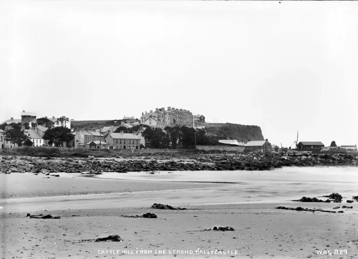 Framed Print : Castle Hill from the Strand, Ballycastle Framed Print : Castle Hill from the Strand, Ballycastle