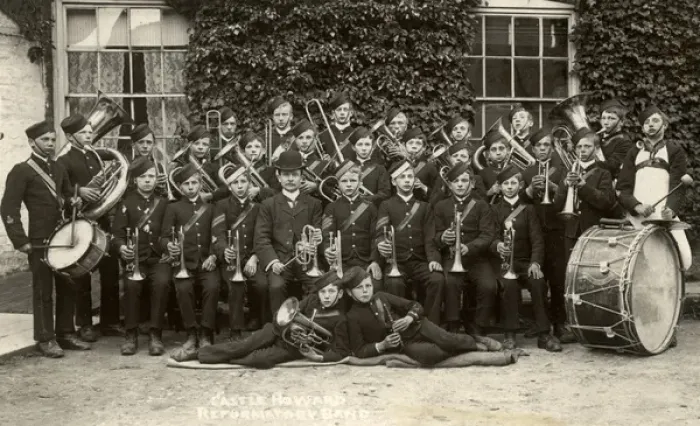 Framed Print : Castle Howard Reformatory Band Framed Print : Castle Howard Reformatory Band