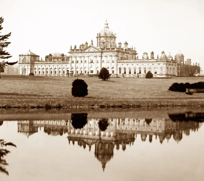 Framed Print : Castle Howard - Victorian period Framed Print : Castle Howard - Victorian period