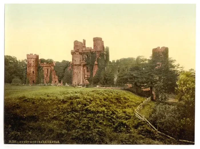 Framed Print : The castle, Hurstmonceux, England Framed Print : The castle, Hurstmonceux, England