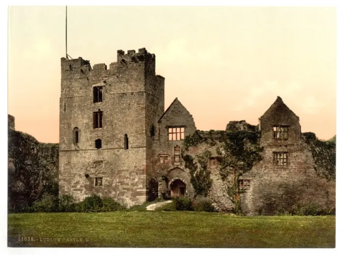 Framed Print : Castle, II. Ludlow, England Framed Print : Castle, II. Ludlow, England