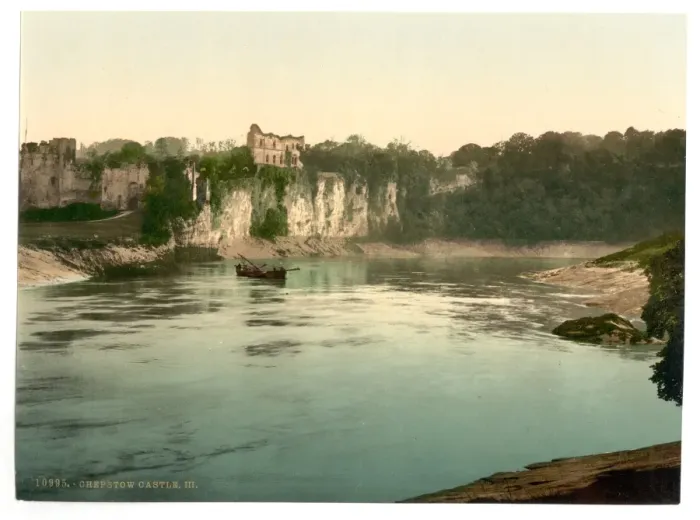 Framed Print : Castle, III, Chepstow, England Framed Print : Castle, III, Chepstow, England