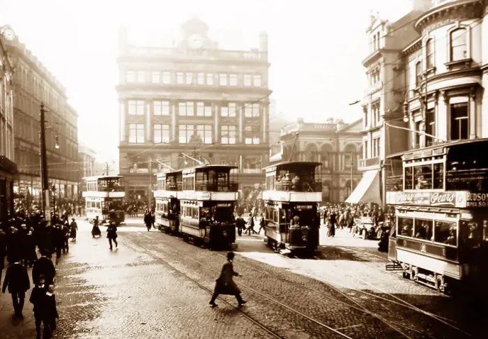 Framed Print : Castle Junction, Belfast, Ireland Framed Print : Castle Junction, Belfast, Ireland