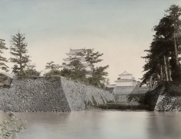 Framed Print : Castle and moat, Japan Framed Print : Castle and moat, Japan