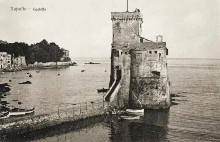 Framed Print : The Castle - Rapallo, Italy Framed Print : The Castle - Rapallo, Italy