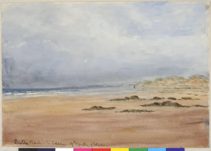 Framed Print : Castle Rock, Co. Derry