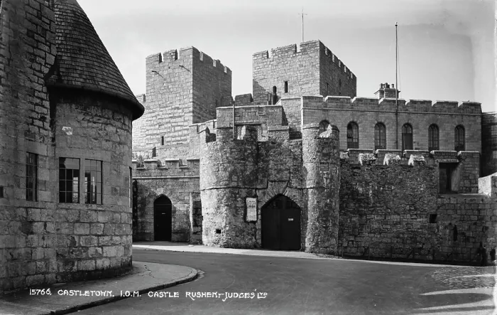 Framed Print : Castle Rushen in Castletown Framed Print : Castle Rushen in Castletown