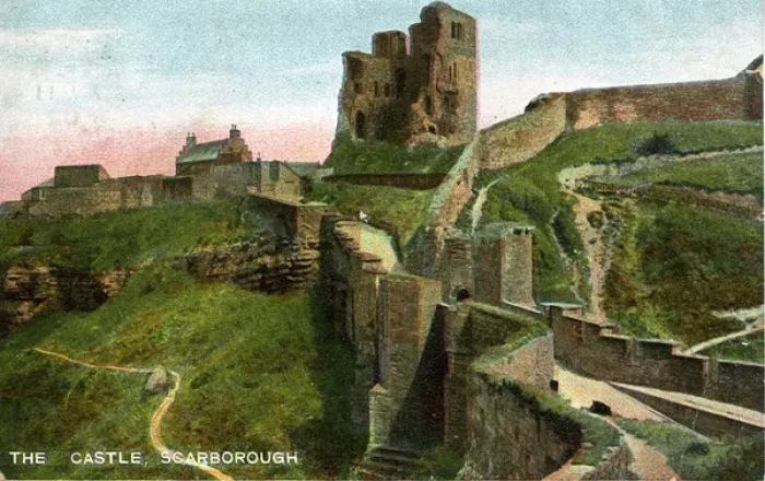 Framed Print : The Castle, Scarborough, Yorkshire Framed Print : The Castle, Scarborough, Yorkshire