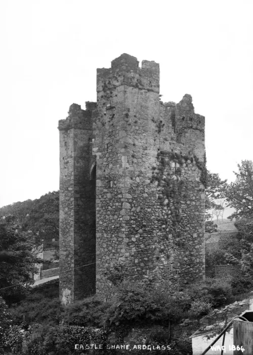 Framed Print : Castle Shane, Ardglass Framed Print : Castle Shane, Ardglass