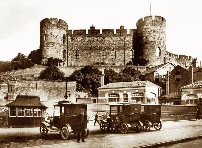 Framed Print : The Castle, Shrewsbury early 1900's