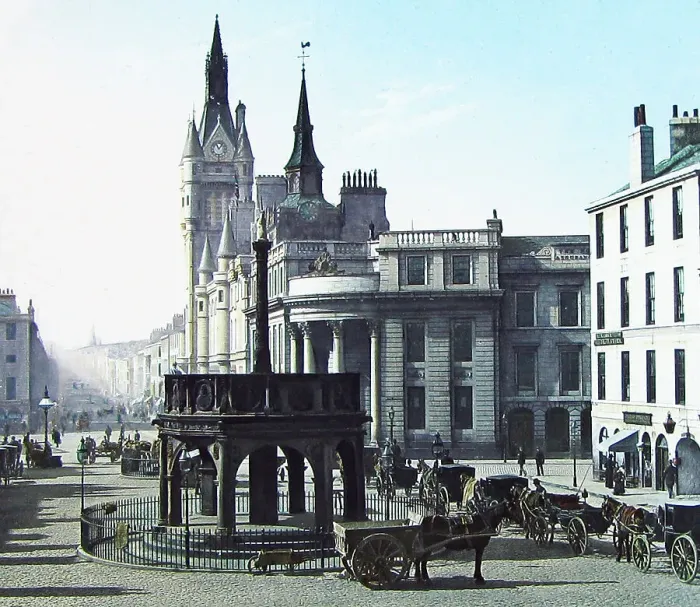Framed Print : Castle Street, Aberdeen Framed Print : Castle Street, Aberdeen
