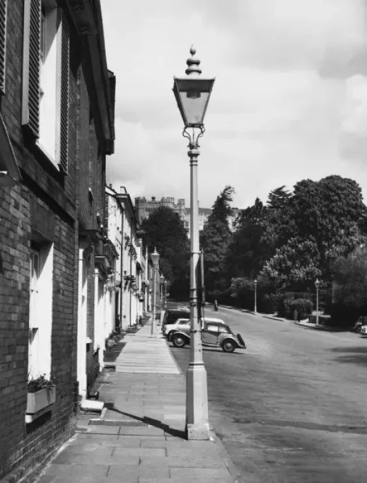 Framed Print : Castle Street, Surrey Framed Print : Castle Street, Surrey