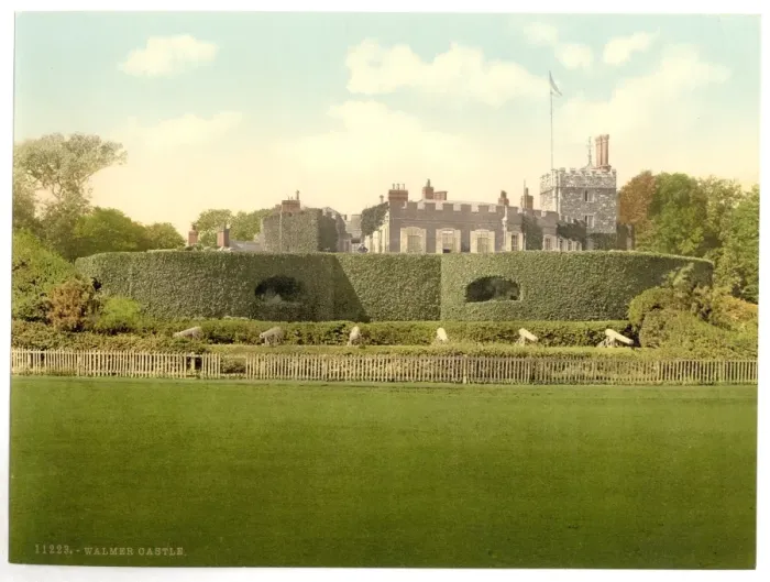 Framed Print : The castle, Walmer, England Framed Print : The castle, Walmer, England