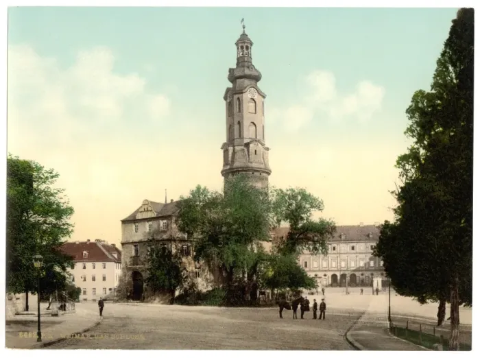 Framed Print : The castle, Weimar, Thuringia, Germany Framed Print : The castle, Weimar, Thuringia, Germany