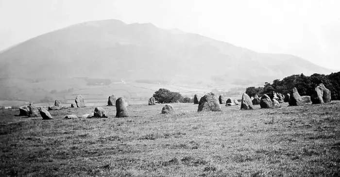 Framed Print : Castlerigg Stone Circle, early 1900s Framed Print : Castlerigg Stone Circle, early 1900s