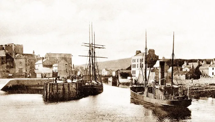 Framed Print : Castletown - Harbour entrance - Isle of Man Framed Print : Castletown - Harbour entrance - Isle of Man
