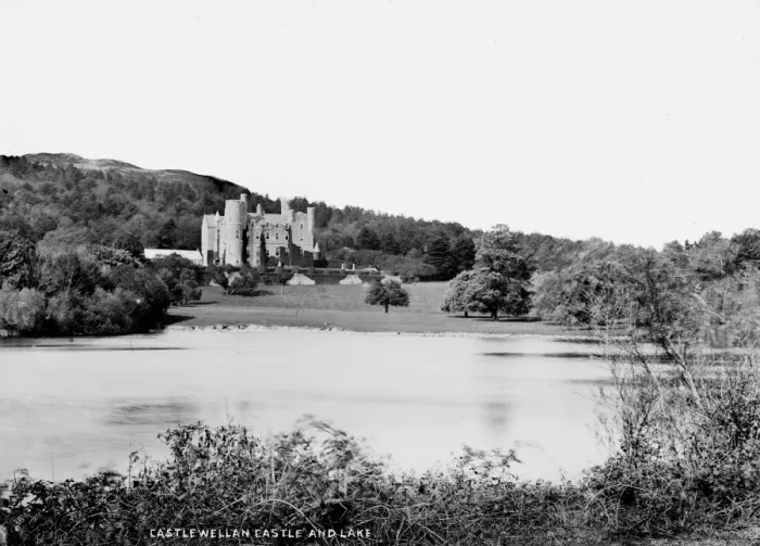 Framed Print : Castlewellan Castle and Lake Framed Print : Castlewellan Castle and Lake