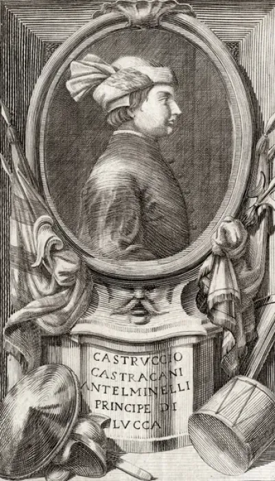Framed Print : Castruccio Castracani degli Antelminelli Framed Print : Castruccio Castracani degli Antelminelli