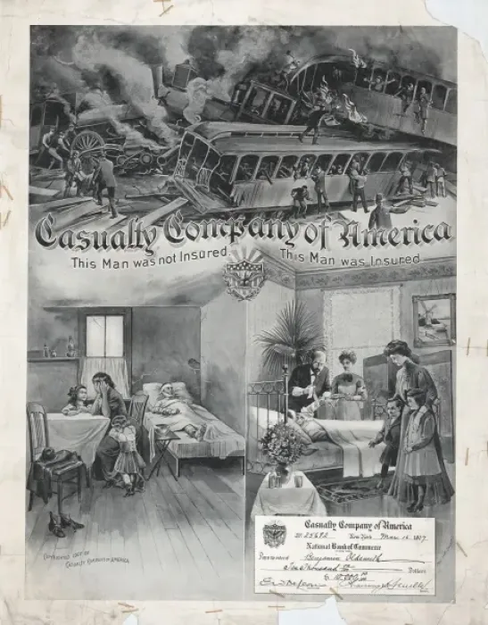 Framed Print : Casualty Company of America Framed Print : Casualty Company of America