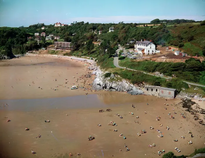 Framed Print : Caswell Bay, Swansea - The sands Framed Print : Caswell Bay, Swansea - The sands