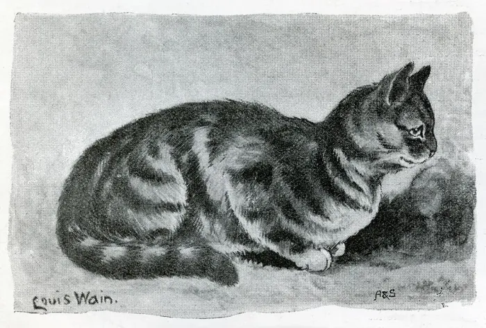 Framed Print : The Cat Show at the Crystal Palace by Louis Wain Framed Print : The Cat Show at the Crystal Palace by Louis Wain