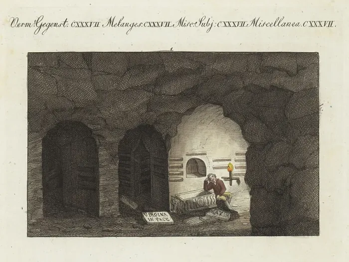 Framed Print : The catacombs or subterranean sepulchres of Rome Framed Print : The catacombs or subterranean sepulchres of Rome