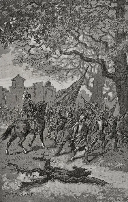 Framed Print : Catalan Civil War (1462-1472). Conflict between Framed Print : Catalan Civil War (1462-1472). Conflict between