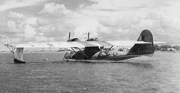 Catalina flying boat VA723, Redhills Lake, Madras, India