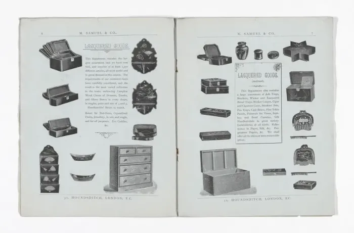 Framed Print : Catalogue published by M. Samuel & Co. for Christmas 1891 Framed Print : Catalogue published by M. Samuel & Co. for Christmas 1891