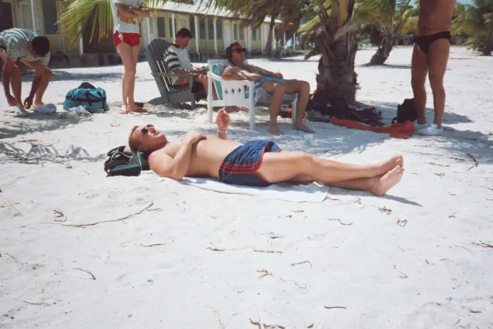 Framed Print : Catching rays at Belize Framed Print : Catching rays at Belize