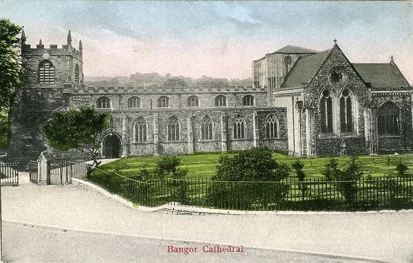 The Cathedral, Bangor, Caernarvonshire