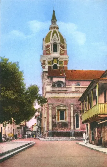 Framed Print : Cathedral, Cartagena, Colombia, Central America Framed Print : Cathedral, Cartagena, Colombia, Central America