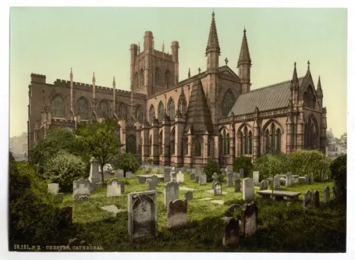 Framed Print : The cathedral, Chester, England Framed Print : The cathedral, Chester, England
