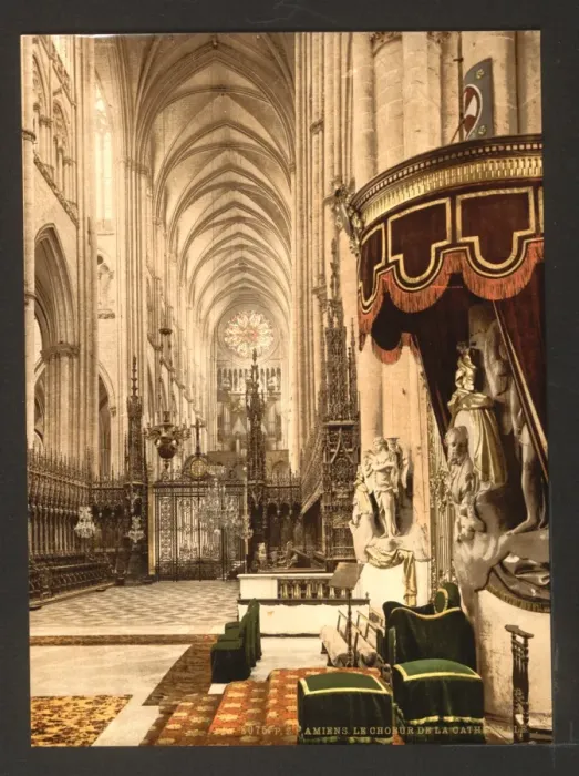 Framed Print : The Cathedral choir, Amiens, France Framed Print : The Cathedral choir, Amiens, France